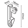 Swish Supreme Glide Aluminium Track